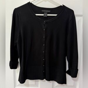 Grace Elements Classic Black Cardigan